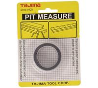 Tajima PIT20 Auto-Adhesive "Pit Measure" Measuring Tape, White, 2 m x 13 mm