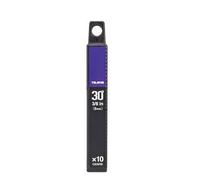 Tajima Razor Black 9Mm Snap Blades With 30 Degree Accute Angle 10Pk TACB39RBHK1