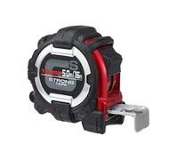 TAJIMA Tape Measure - 16ft/5m x 1in GS-Lock Measuring Tape with Strong Tape Hook & Compatible Clip - GS-C16/5MBW