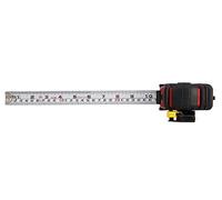 TAJIMA Tape Measure - SAE & Metric Scale 25ft/7.5m x 1.1 inch GS-Lock Measuring Tape with Acrylic Coated Blade & Safety Belt Holder - GSSF-25/7.5MBW