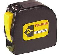 Tajima TOP20MY "Top Conve" Measuring Tape, Black/Yellow, 18 mm