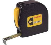 Tajima TOP30MY "Top Conve" Measuring Tape, Black/Yellow, 230 mm