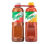Tajín Clásico Seasoning 14oz and Tajín Fruity Chamoy Sauce 15.38oz Bundle (Pack of 2)