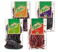 Tajin Dried Chillies (4 x 75g) | Ancho, Arbol, Guajillo & Pasilla Chilli