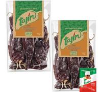 Tajin guajillo dried chillies 75g Each, Pack of 2 | Bonus Sachet | Authentic Mexican guajillo chilli Pods for Cooking, Sauces and Marinades | Premium Whole Guajillo chillies