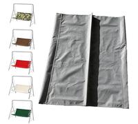 TAJMDGW Swing Seat Cover Replacement Fabric 600D Oxford Porch Swing Cushion Replacement Cloth 127cm 138cm 148cm 160cm Garden Swings Chair Replacement Cover(Grey,160x58x58cm/63"x23"x23")
