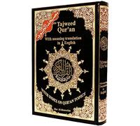 Tajweed Quran English Meaning Translation and topics Index, Size: 17×24 cm - Black