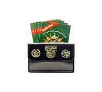 Tajweed Quran in 30 Parts Set in Leather case (with Words Meanings), Size: 17×24cm