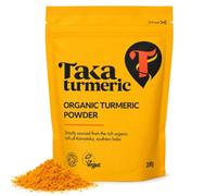 Taka Turmeric Organic Turmeric Powder 200g, Single Origin Karnataka, India | Soil Association Certified, Vegan, 100% Ground Root, Steam Sterilised, Batch Tested, Resealable Pouch, Packed in UK