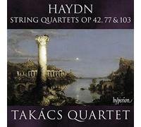 TAKACS QUARTET - HAYDN STRING QUARTETS OPP 42 77 103 - CD - F99z