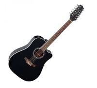 Takamine GD38CE Dreadnought 12 String Electro Acoustic Black Gloss