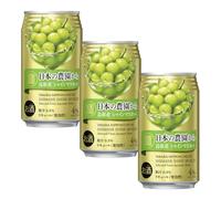 Takara Nippon Chu-Hi (Sparkling Shochu Cocktails) 350ml 4% Alc./Vol (Muscat (Pack of 3))