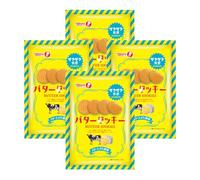 Takara Seika Crispy Butter Cookies, 2.6% Butter Content, Japanese Imported Snack, 150g, Pack of 4