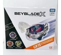 Takara Tomy Beyblade X UX-15 Shark Scale Deck Set Complete Factory Sealed Japan