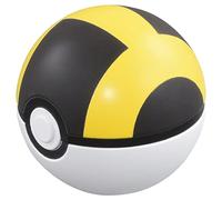 TAKARA TOMY Pokemon Monster Collection MB-03 Ultra Ball Pokemon Figure Toy 4 Years and Up, Silver, Small, Unisex, Plastic, Manual Operation, No Batteries Required