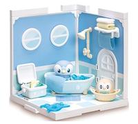 タカラトミー(TAKARA TOMY) Pokemon Pocket Peace House Bathroom Piplup & Rowlet