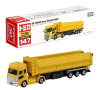 Takara Tomy Tomica Die-cast Model Car - NO.147 UD Trucks Quon Trailer Dump