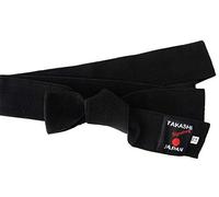 Takashi Japanese OBI-BELT Elasticated- Flexi 'KURO' Iaido- KENDO, AIKIDO Black Belt
