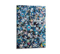 Takashi Murakami Wall Art Poster Canvas Wall Poster Decoration Painting Art Bedroom Living Room Office Painting Modern Home Decoration Wall Art Picture Print 24 x 36 inches (60 x 90 cm)