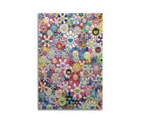 Takashi Murakami Wall Canvas Art Poster Canvas Wall Poster Decoration Painting Art Bedroom Living Room Office Painting Modern Home Decoration Wall Art Picture Print 16 x 24 inches (40 x 60 cm)