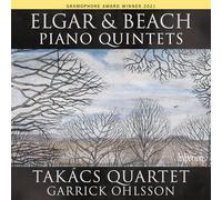 Garrick Ohlsson; Takacs Quartet - Elgar & Beach: Piano Quintets