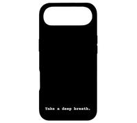 Take a deep breath. Positive Empowerment Phrase Case for iPhone Air