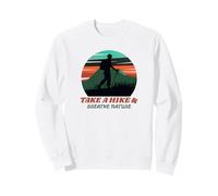 Take A Hike & Breathe Nature (Hiker Graphic) Sweatshirt