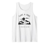 Take A Hike & Breathe Nature (Hiker Statement) Tank Top