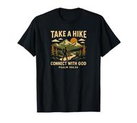 Take a Hike Connect with God Psalm 104:24 T-Shirt