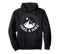 Take a Hike Funny Nature Hiking Trail Adventure Gift Pullover Hoodie