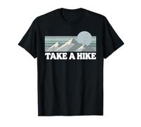 Take A Hike Vintage Hiking Mountain Climbing Hike Trekking T-Shirt