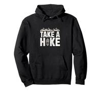 Take A Hike Vintage Mountain Hiking Camper Outdoor Men Women Pullover Hoodie
