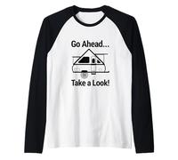 Take a Look Camper A-Line Adventure Tees, Tops & Accessories Raglan Baseball Tee
