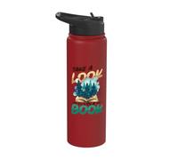 Take A Look It´s in A Book Reading Lover Stainless Steel Insulated Water Bottle