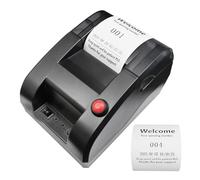 Take-A-Number Machine (Printer) for Waiting Line - Tickets Editable via PC