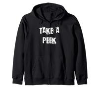 Take a Peek Zip Hoodie