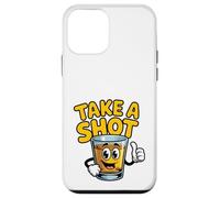 Take A Shot Funny Shot Glass Whisky Alcohol Drinking Bar Case for iPhone 12 mini
