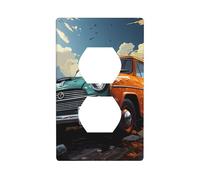 Take A Trip in The Car Duplex Siding Kit, 11.4 X 7 Cm, for Light Socket Switches (1 Piece).