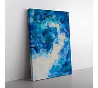 Take Action Abstract Canvas Print for Living Room Bedroom Home Office Décor, Wall Art Picture Ready to Hang, 76x50 cm (30x20 Inch) CAN3020-V1022-CK-4412