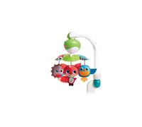 Take Along Mobile, 3-in-1 Baby Mobile for Cot, 0+ Months, Portable Music Mobile for Pram, Multi-Use with 3 Connectors, 5 Melodies, 30 Minutes of