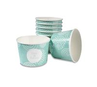 Take Away Supplies LTD Paper Ice Cream Tubs/Cups,Three Scoop(260ml) Ice Cream Tubs x55