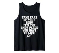 Take Care of Your Body Straight Edge Forever Edger Life XXX Tank Top