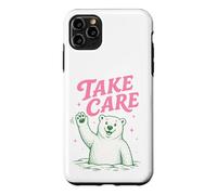 Take Care Polar Bear Happy Funny Last Day Of School Summer Case for iPhone 11 Pro Max