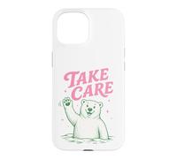 Take Care Polar Bear Happy Funny Last Day Of School Summer Case for iPhone 15