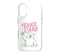 Take Care Polar Bear Happy Funny Last Day Of School Summer Case for iPhone 17