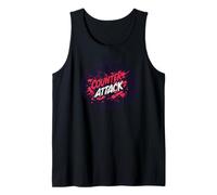 Take Control with a Stunning Counter Attack Emblem Tank Top
