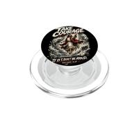 Take Courage It Is I. Don't Be Afraid Bible Verse Art PopSockets PopGrip for MagSafe