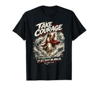 Take Courage It is I. Don't Be Afraid Bible Verse Art Value Graphic T-Shirt