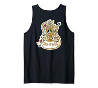 Take it Easy Guitar Peace Sign Hippie Guitarist Musician Tank Top
