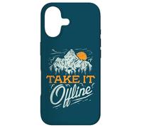 Take It Offline Funny Hiking Nature Lover Case for iPhone 17